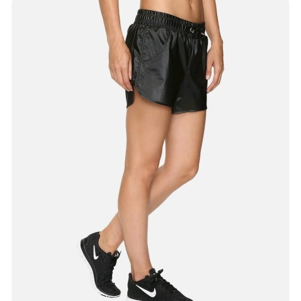 NEW Spyder Shadow Shorts Perforated Lined Dry W.E.B. Curved Hem Black